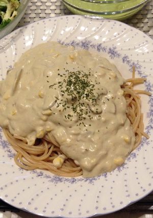 予想外の美味！クリームソースのパスタ-レシピのメイン写真