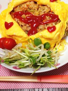 絶品!!和風オムライス-レシピのメイン写真