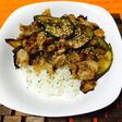 夏野菜たっぷり大人豚丼