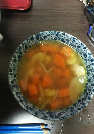 具だくさんコンソメスープ-レシピのメイン写真