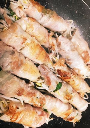 巻いて美味しい肉もやし-レシピのメイン写真