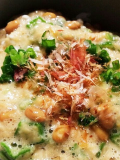 おくらと長芋のねばねばヘルシー丼♪-レシピのメイン写真