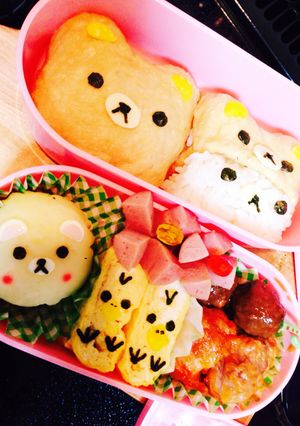 キャラ弁リラックマシリーズ-レシピのメイン写真