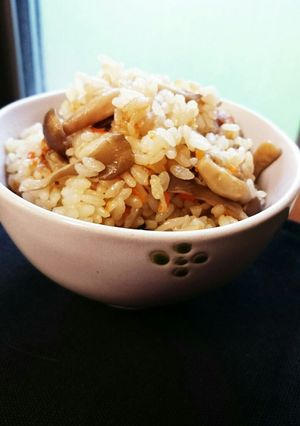 きのこの炊き込みご飯-レシピのメイン写真