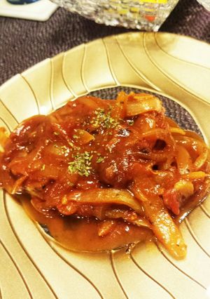 簡単♪マグロのトマト煮-レシピのメイン写真