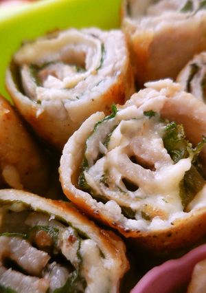 梅大葉チーズで☆くるくる豚ロース焼き-レシピのメイン写真