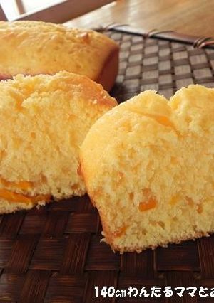 マンゴーのココナッツオイルパウンドケーキ-レシピのメイン写真