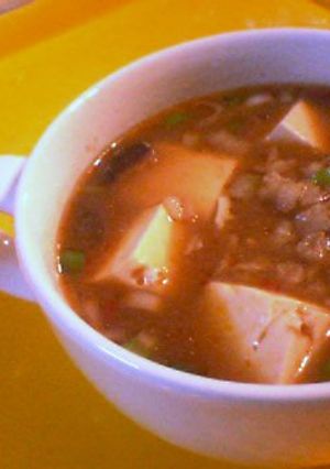 麻婆オートミールスープ-レシピのメイン写真