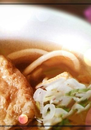 基本のきつねうどん-レシピのメイン写真