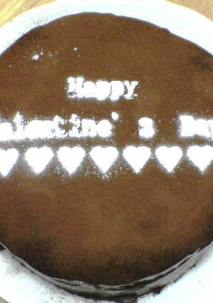 チョコ☆ガナッシュケーキ-レシピのメイン写真