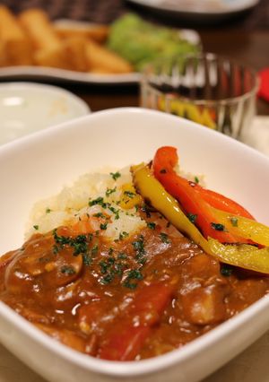 水無し＆ヘルシー☆トマトたっぷりカレー♪-レシピのメイン写真