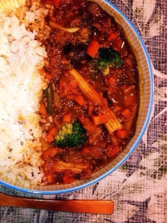 野菜うまみたっぷりキーマカレー-レシピのメイン写真