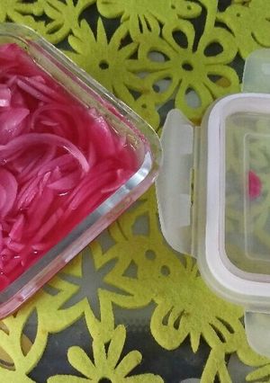 紫たまねぎ酢-レシピのメイン写真