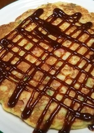 HMと豆腐で、お好み焼き♪-レシピのメイン写真