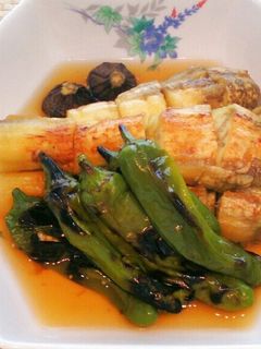 なすとししとうの焼き浸し~魚焼きグリル~-レシピのメイン写真