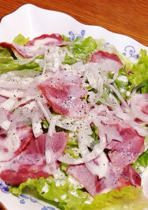 タンスモークのヨーグルトサラダ-レシピのメイン写真