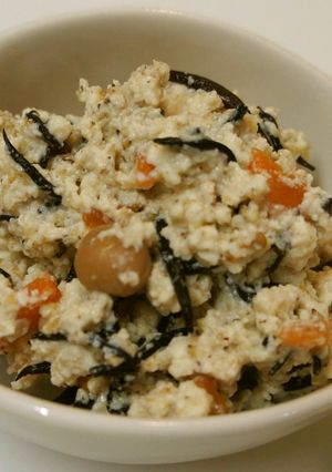ひじきの煮物をリメイク!ふわとろ白和え-レシピのメイン写真