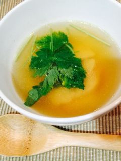 蒸し鶏のコンソメスープ-レシピのメイン写真