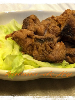 釣り魚《宗田鰹の唐揚げ塩レモンペースト》-レシピのメイン写真