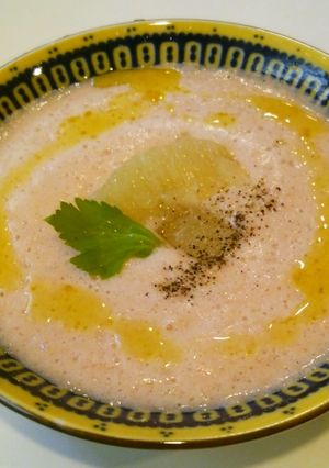 トマトとセロリの冷製ミルクスープ-レシピのメイン写真