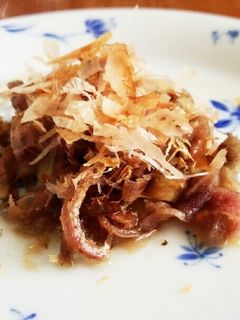 みょうがの茎 おかかあえ-レシピのメイン写真