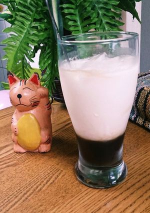 あまいカフェオレ-レシピのメイン写真
