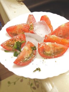 トマトの簡単さっぱりサラダ-レシピのメイン写真