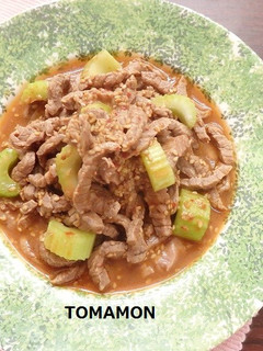 簡単牛肉炒め✿セロリをおいしく食べたい時-レシピのメイン写真