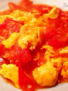 トマトと卵の炒め物 ♪-レシピのメイン写真