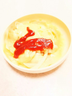 野菜炒めチーズケチャップ-レシピのメイン写真
