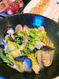 あさりとキャベツのにんにくバター-レシピのメイン写真