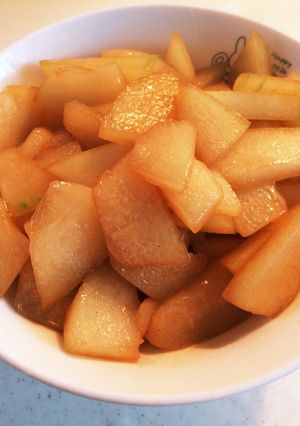 冬瓜の炒め物-レシピのメイン写真