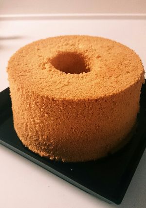 ヘルシー♪フワッもちっ♪シフォンケーキ-レシピのメイン写真