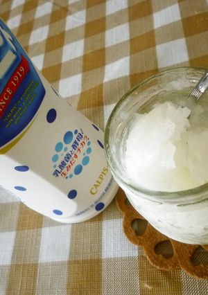 夏の簡単おやつ♪カルピスゼリーアイス-レシピのメイン写真