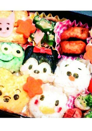 ツムツム☺キャラ弁-レシピのメイン写真
