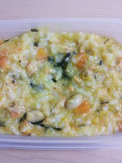 炊飯器で離乳食!鮭かぼちゃドリア-レシピのメイン写真