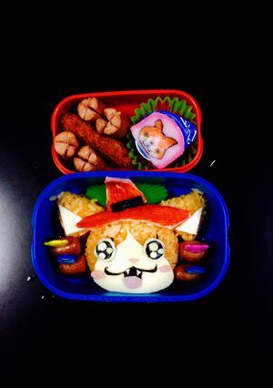 妖怪ウォッチ☆ニャン魔女☆キャラ弁-レシピのメイン写真
