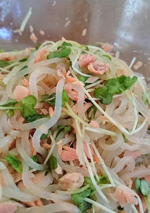 簡単おいしい♪ダイエットしらたきサラダ-レシピのメイン写真