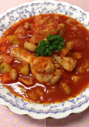 とり肉のトマト煮込み-レシピのメイン写真