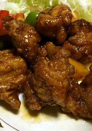とり味噌（から揚げの甜麺醤ソース和え）-レシピのメイン写真