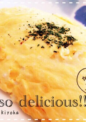 クリーミー♡リゾットオムライス-レシピのメイン写真