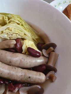 ソーセージとキャベツのポトフ風コンソメ煮-レシピのメイン写真