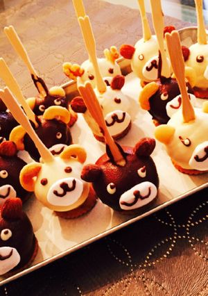 HMくまちゃんケーキポップ-レシピのメイン写真