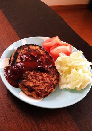 ずぼらな私がよく作るハンバーグ☆-レシピのメイン写真