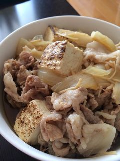 (簡単)肉豆腐-レシピのメイン写真