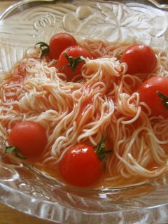 トマトそうめん-レシピのメイン写真