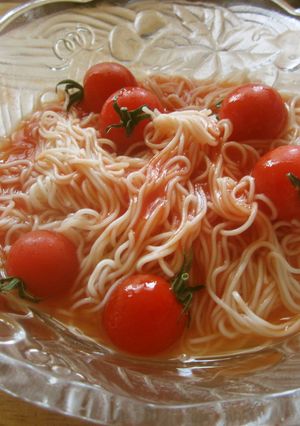 トマトそうめん-レシピのメイン写真