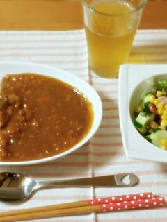 キーマカレー風の甘口カレー-レシピのメイン写真