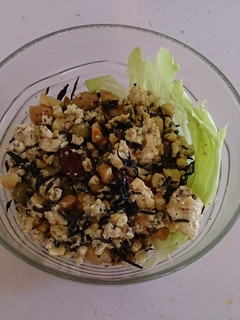 ひじきと豆の簡単豆腐サラダ-レシピのメイン写真