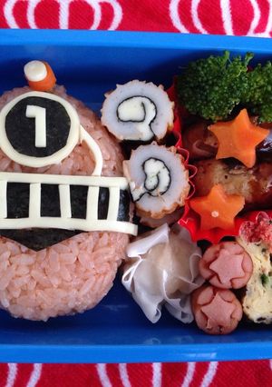 トッキュージャーキャラ弁-レシピのメイン写真